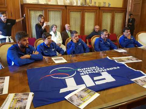 Bari, presentata la squadra di tennis dell'Angiulli: giocher in Serie A1